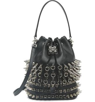 纪梵希包水桶包, Givenchy | Studded Leather Bucket Bag商品图片 6.4折