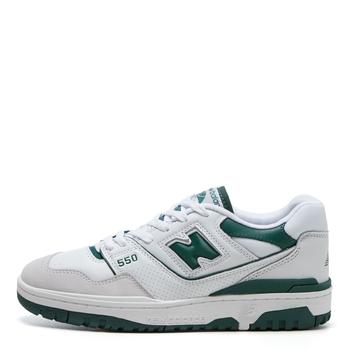 推荐New Balance 550 Trainers - White / Green商品