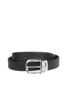 zegna皮带, Zegna | Ermenegildo Zegna Men's Black Other Materials Belt商品图片 