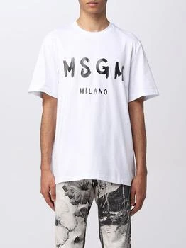 推荐Msgm T-shirt with logo print商品