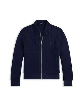 Ralph Lauren | Boys' Cable Quilted Jacket - Big Kid, Little Kid,商家Bloomingdale's,价格¥582