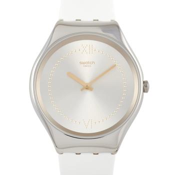 Swatch | Swatch Irony Skindoree Brushed Silver Ladies' Watch SYXS108商品图片,6.9折