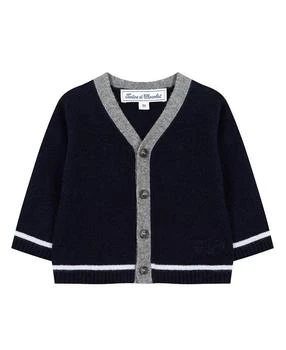 Tartine et Chocolat | Marine Cashmere Cardigan - Little Kid,商家Bloomingdale's,价格¥804