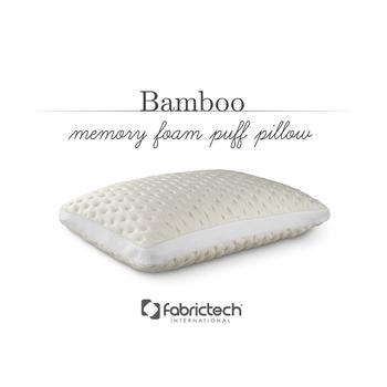 商品FabricTech | Fabric Tech Bamboo Memory Foam Pillow,商家Macy's,价格¥623图片