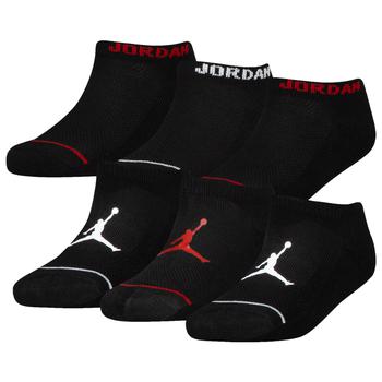 aj6, Jordan | Jordan Legend No Show 6 Pack Socks - Boys' Grade School商品图片 