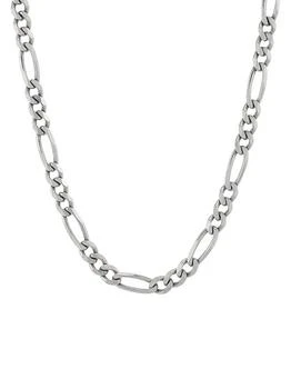 Saks Fifth Avenue | Basic Sterling Silver Figaro Chain Necklace,商家Saks OFF 5TH,价格¥717