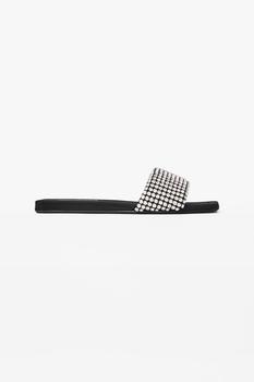 Alexander Wang | ANYA CRYSTAL SLIDE SANDAL商品图片,