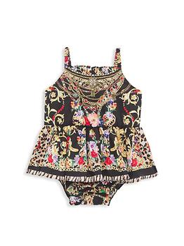 推荐Baby Girl's Baroque-Print Jump Dress商品