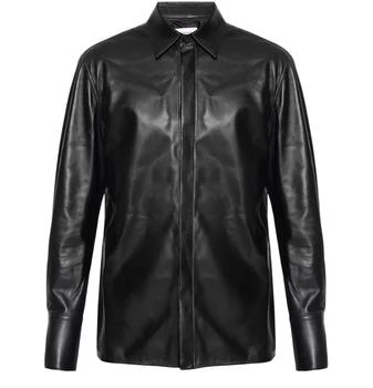 Salvatore Ferragamo | Leather shirt,商家24S Paris,价格¥37483