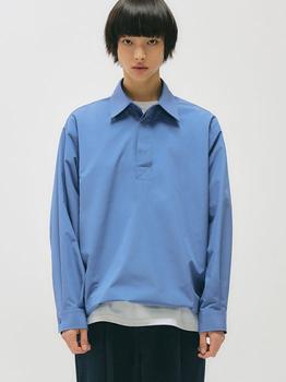 商品AREUBAN | Windbreaker Shirt Periwinkle Blue,商家W Concept,价格¥616图片