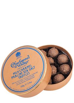 Charbonnel et Walker | Milk Caramel Praline Sea Salt Chocolate Truffles 100g商品图片,