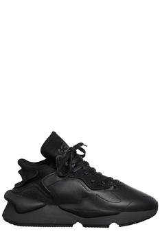 Y-3 | Y-3 Kaiwa Logo Detailed Lace-Up Sneakers商品图片,8.6折