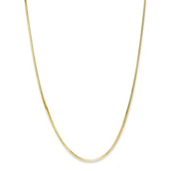 Giani Bernini | Giani Bernini 18K Gold over Sterling Silver Necklace, 16" Thin Snake Chain Necklace,商家Macy's,价格¥249