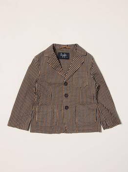 推荐Il Gufo striped single-breasted jacket商品