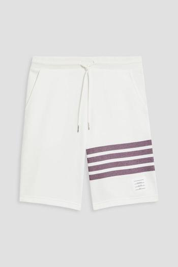 thom browne裤, Thom Browne | Printed French cotton-terry shorts商品图片 4.9折