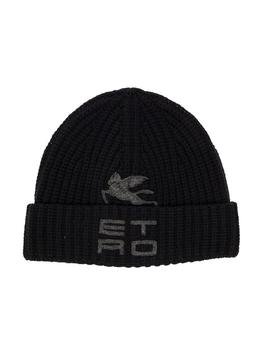 ETRO | Etro Folded Edge Ribbed-Knit Beanie商品图片,6.2折