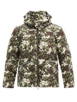 推荐Blanc camouflage-print quilted down coat商品