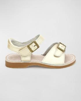 L'Amour Shoes | Girl's Olivia Leather Buckle Sandals, Baby/Toddler/Kids,商家Neiman Marcus,价格¥430