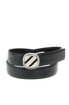 zegna皮带价格, Zegna | Ermenegildo Zegna Men's  Black Other Materials Belt商品图片 