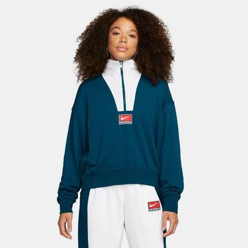 推荐Women's Nike Sportswear Team Nike Half-Zip Fleece Top商品