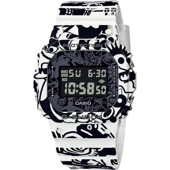 Casio | Casio Men's Digital Watch - G-Shock G-Universe Black and White Strap | DW-5600GU-7CR,商家My Gift Stop,价格¥663