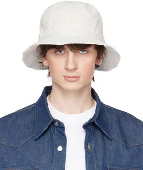 推荐Gray Embroidered Bucket Hat商品