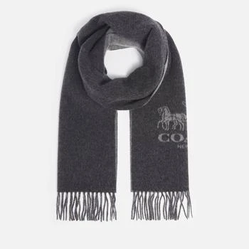 Coach | Coach Horse And Carriage Reversible Cashmere Muffler Scarf 额外5折, 额外五折