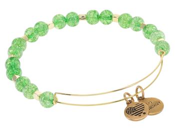 商品Alex and Ani | Spring Celestial Beaded Bracelet, Emerald Green,商家Zappos,价格¥100图片
