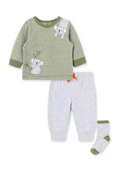 Little Me | Baby Boys Koala Joggers Set商品图片,6折