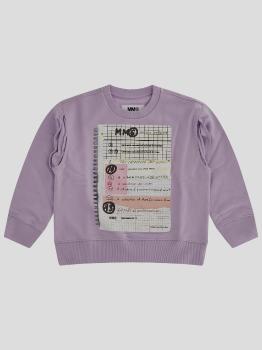 商品MM6 | MM6 男童针织毛衣 M60162MM007M6601 紫色,商家Beyond Moda Europa,价格¥659图片