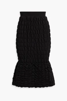 推荐Shirred French cotton terry skirt商品