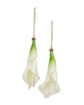 商品Cult Gaia | Calla Freshwater Pearl Drop Earrings,商家Bloomingdale's,价格¥949图片