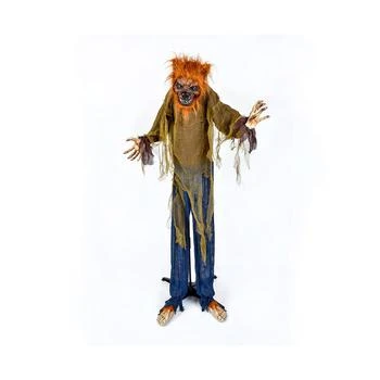 National Tree Company | 63" Animated Halloween Sound Activated Werewolf,商家Macy's,价格¥3023