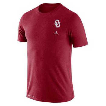 推荐Nike Oklahoma Sooners Men's Dri-Fit Cotton DNA T-Shirt商品