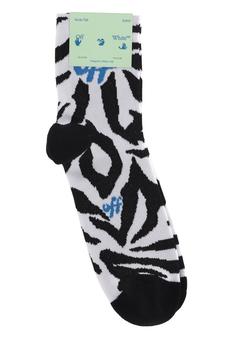 product Off-White Zebra Intarsia Socks - Only One Size image