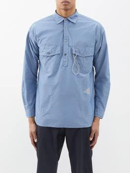 推荐Cordura Typewriter cotton-blend overshirt商品