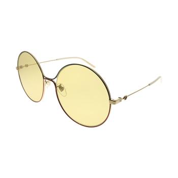 推荐Gucci  GG 0395S 005 Womens Round Sunglasses商品