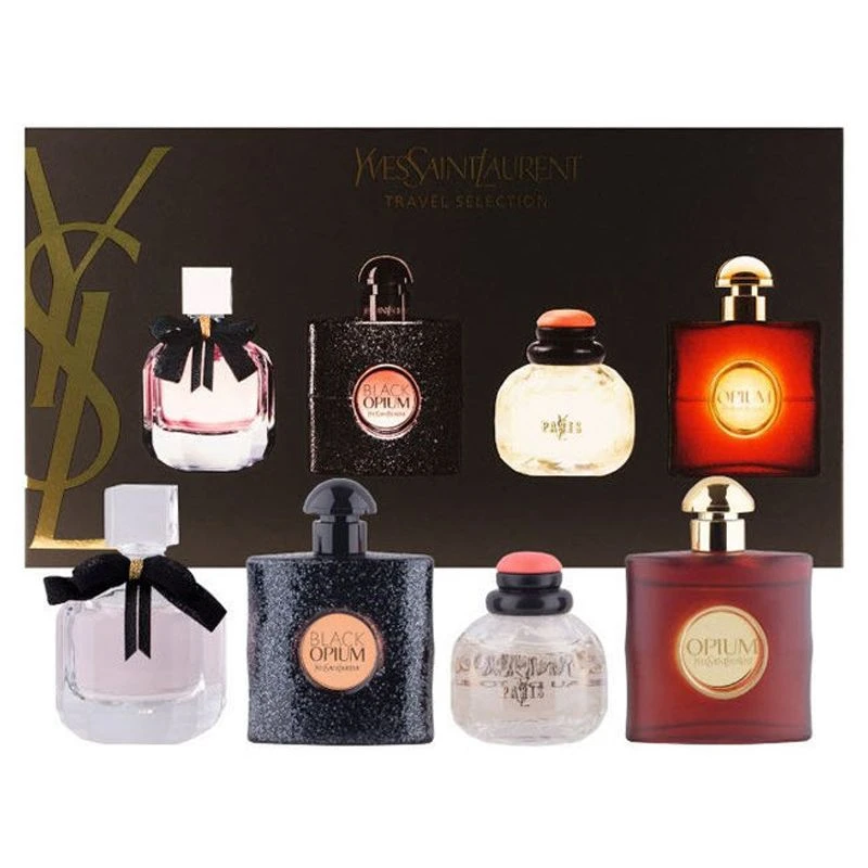Yves Saint Laurent | YSL 圣罗兰 经典香水四件套盒礼盒 4*7.5ml,商家LuxuryBeauty,价格¥391