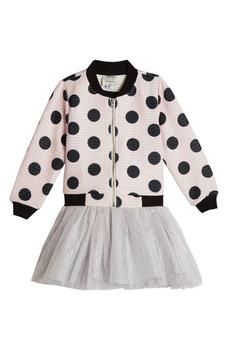 商品Minnie Mouse Bomber Jacket, Graphic Tee & Tulle Skirt Set图片