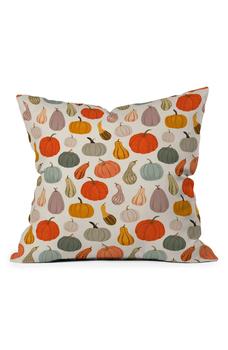商品DENY Designs | Avenie Fall Pumpkin & Squash Throw Pillow,商家Nordstrom Rack,价格¥254图片