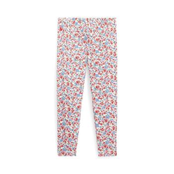 商品Ralph Lauren | Toddler and Little Girls Floral Print Stretch Jersey Leggings,商家Macy's,价格¥283图片
