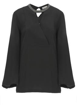 美国Brunello Cucinelli, Brunello Cucinelli | Brunello Cucinelli Sweaters Black商品图片 7.4折