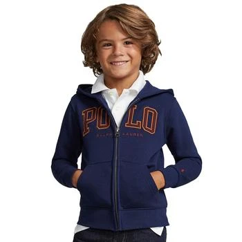 Ralph Lauren | Toddler and Little Boys Logo Fleece Full-Zip Hoodie,商家Macy's,价格¥255