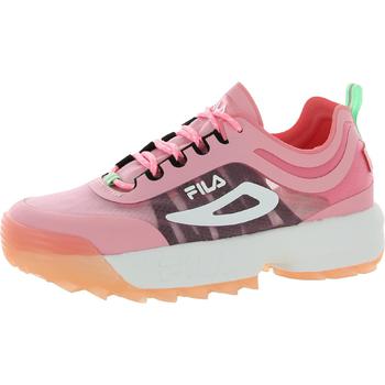 推荐Fila Womens Disruptor Run CB Running Active Athletic and Training Shoes商品