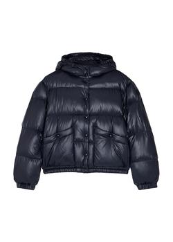 moncler kids, Moncler | KIDS Bardanette navy quilted shell jacket (12-14 years)商品图片 