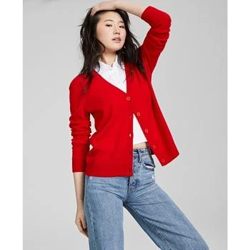 推荐Women's 100% Cashmere Cardigan, Created for Macy's商品