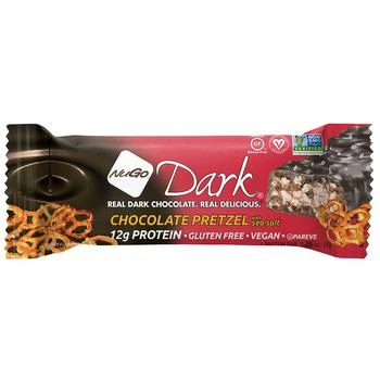 NuGo Dark | Chocolate Pretzel Nutrition Bar Chocolate Pretzel With Sea Salt,商��家Walgreens,价格¥17