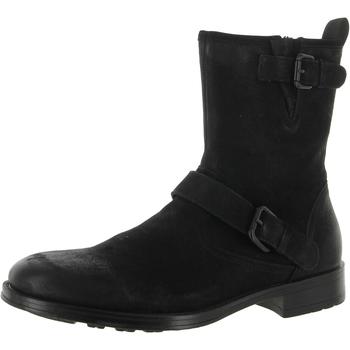Kenneth Cole | Kenneth Cole Reaction Mens Hugh Leather Engineer Mid-Calf Boots商品图片,5.1折