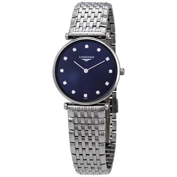 推荐La Grande Classique Sunray Blue Diamond Dial Ladies Watch L4.512.4.97.6商品