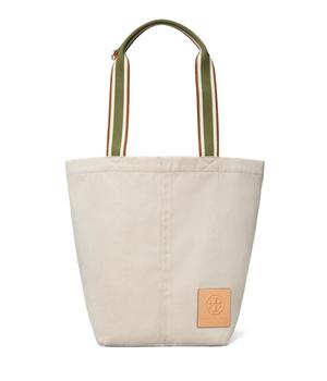 tory burch托特包精选, Tory Burch | Gracie Canvas Tote商品图片 